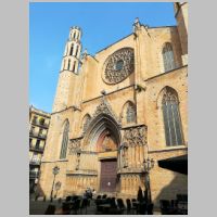 Barcelona, Església de Santa Maria del Mar, photo Enric, Wikipedia,3.jpg